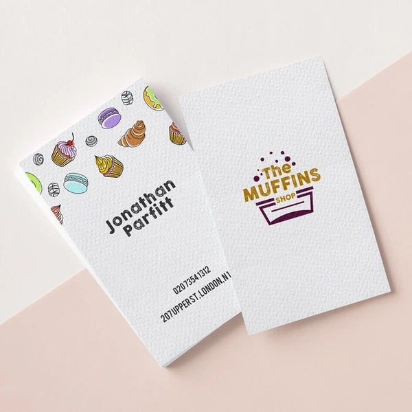  Textured - Business - Cards