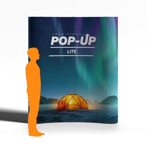 Traditional - Pop - Up - Lite - Curved - 2x3 4